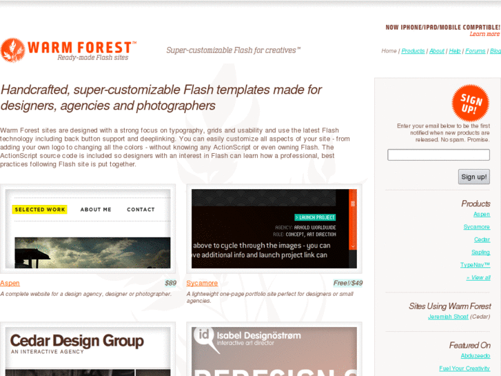 www.warmforestflash.com