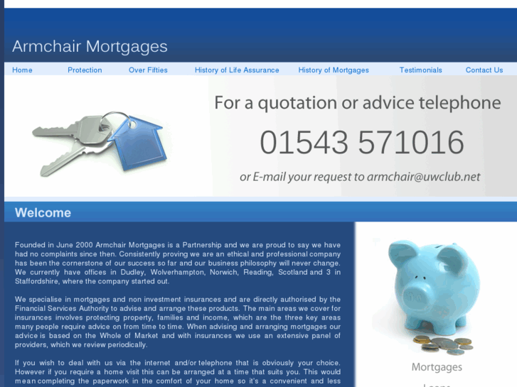 www.armchair-mortgages.co.uk