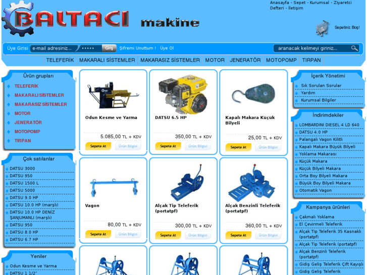 www.baltacimakine.com