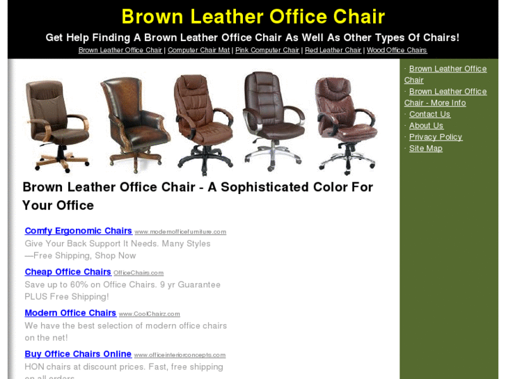 www.brownleatherofficechair.org