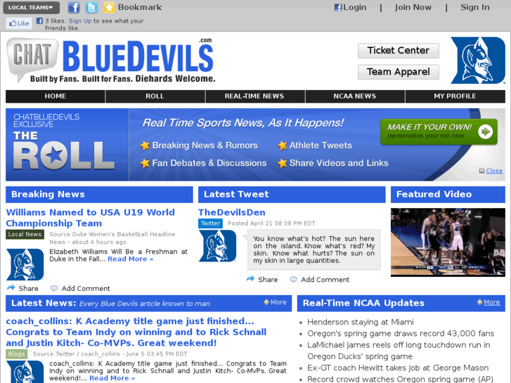 www.chatbluedevils.com