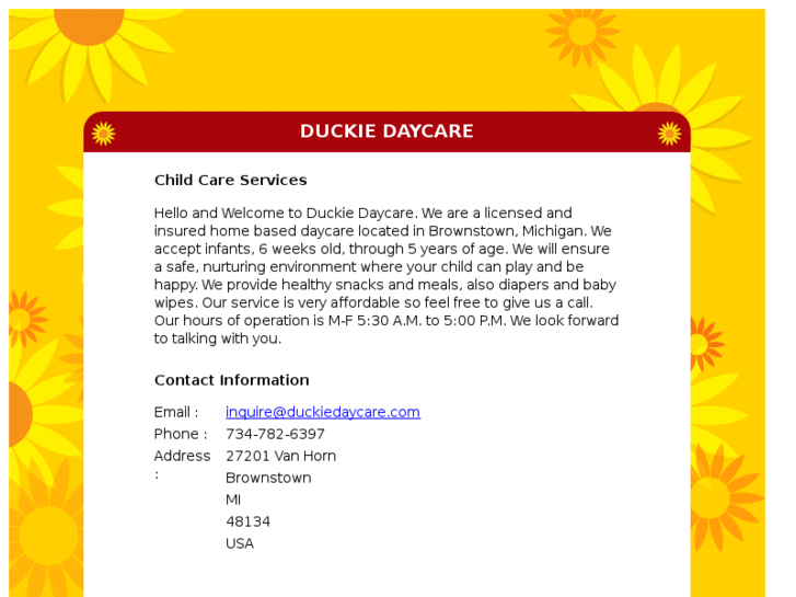 www.duckiedaycare.com