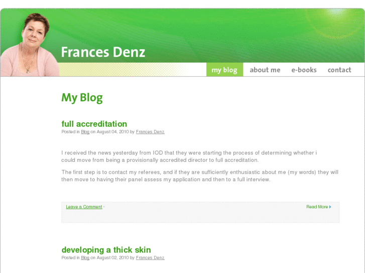 www.francesdenz.com