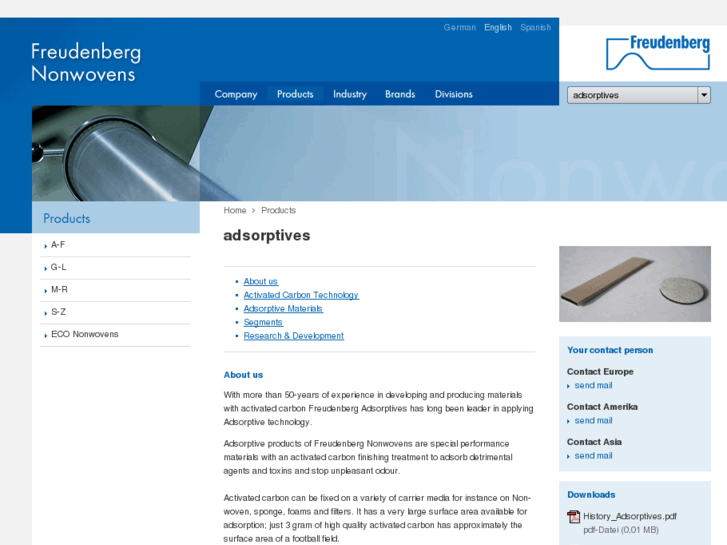 www.freudenberg-adsorptives.com