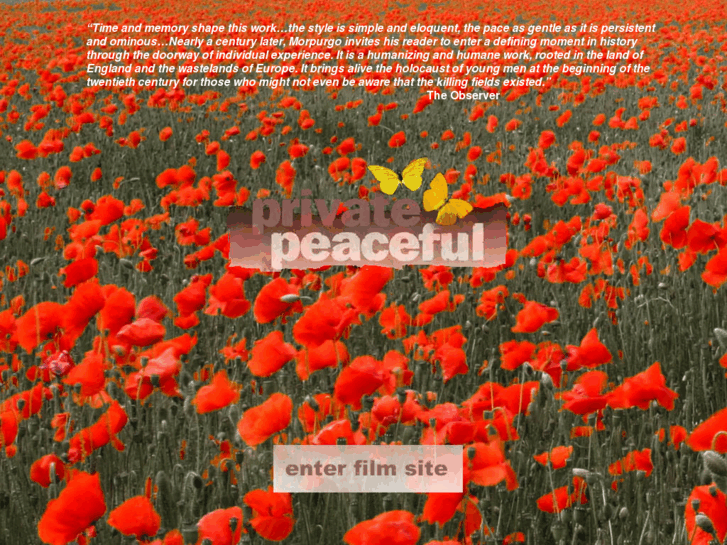 www.privatepeaceful.co.uk