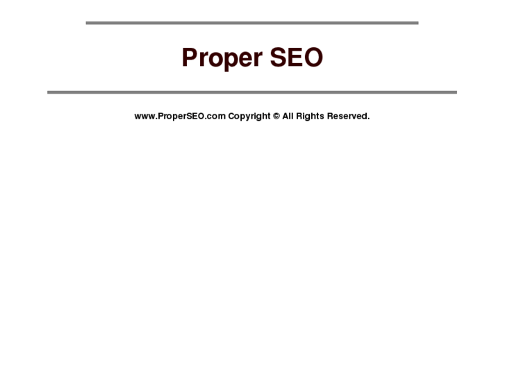 www.properseo.com