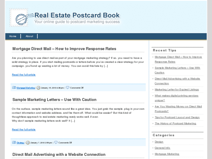 www.realestatepostcardbook.com
