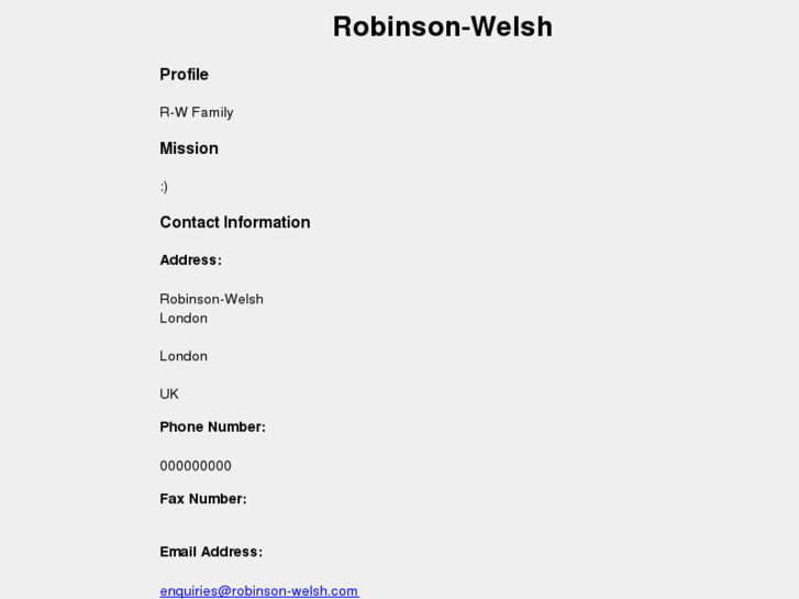 www.robinson-welsh.com