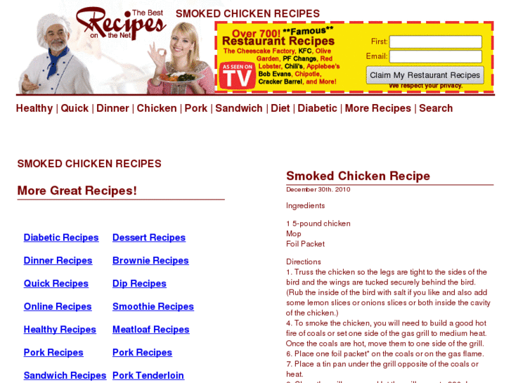 www.smokedchickenrecipes.net