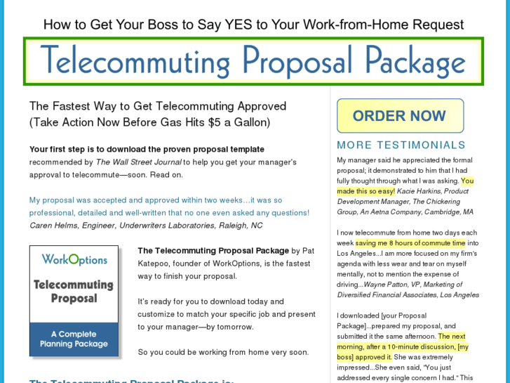 www.telecommutingproposal.com