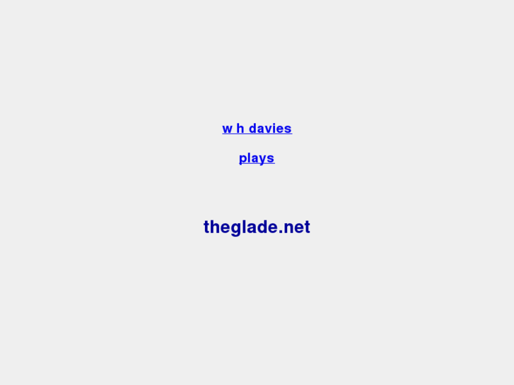 www.theglade.net