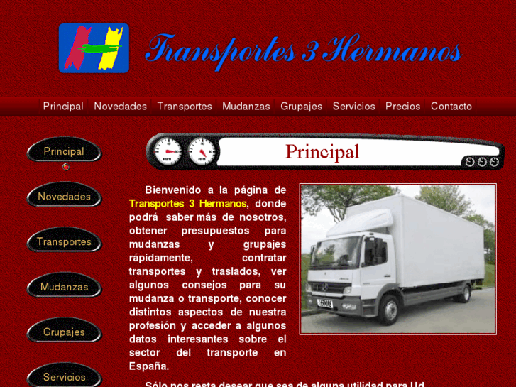 www.transportes3hermanos.es