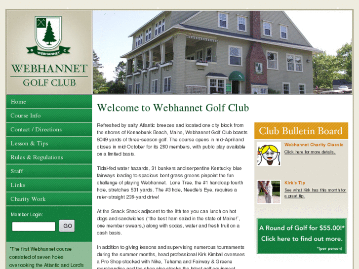 www.webhannetgolfclub.com