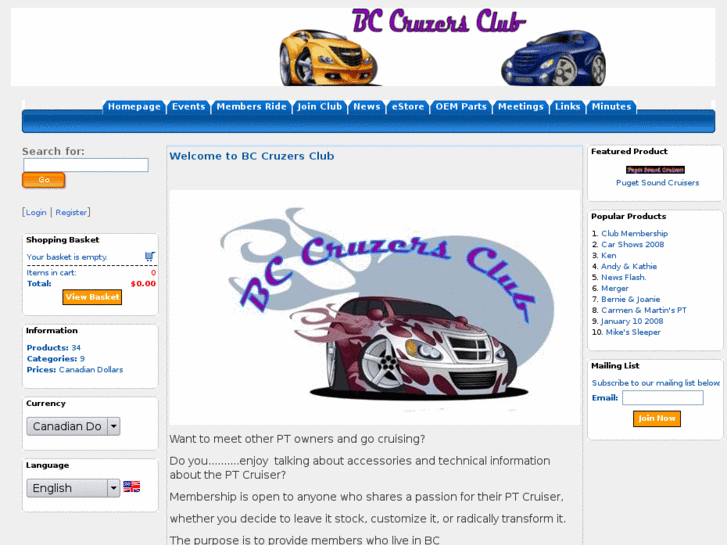 www.bccruzersclub.com