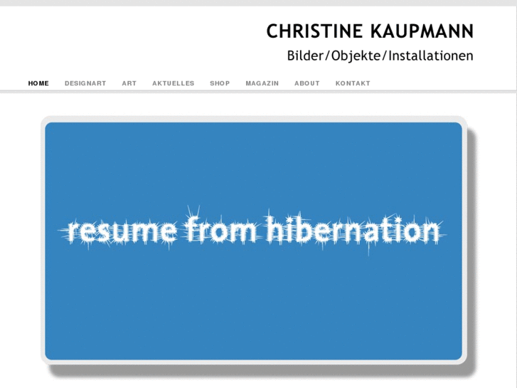 www.christinekaupmann.de