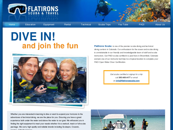 www.flatironsscuba.com