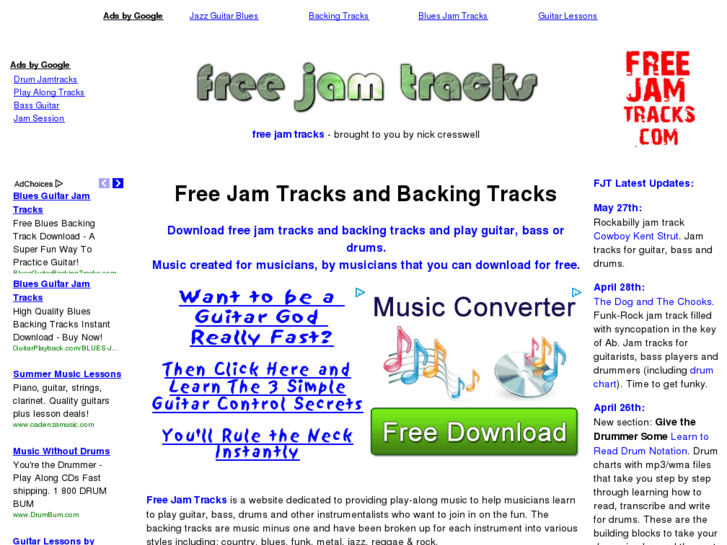 www.freejamtracks.com