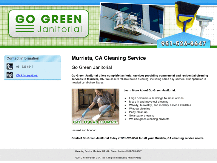 www.gogreenjanitorialservice.com