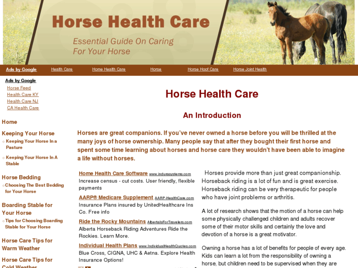 www.horsehealthcare.info