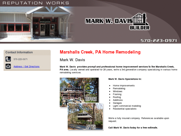 www.markdavisbuilder.com