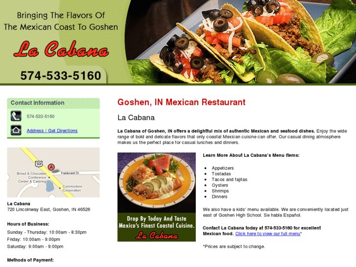 www.mexicanseafoodgoshen.com