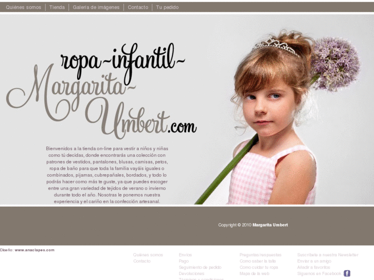 www.ropa-infantil-margarita-umbert.com