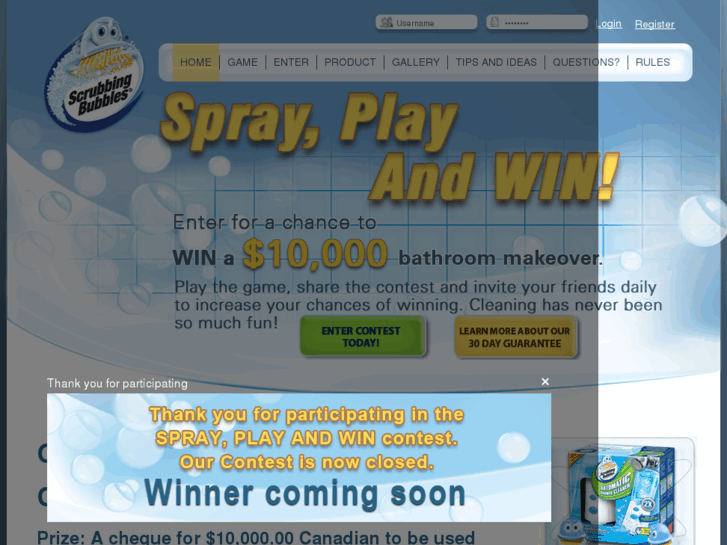 www.sprayplayandwin.com