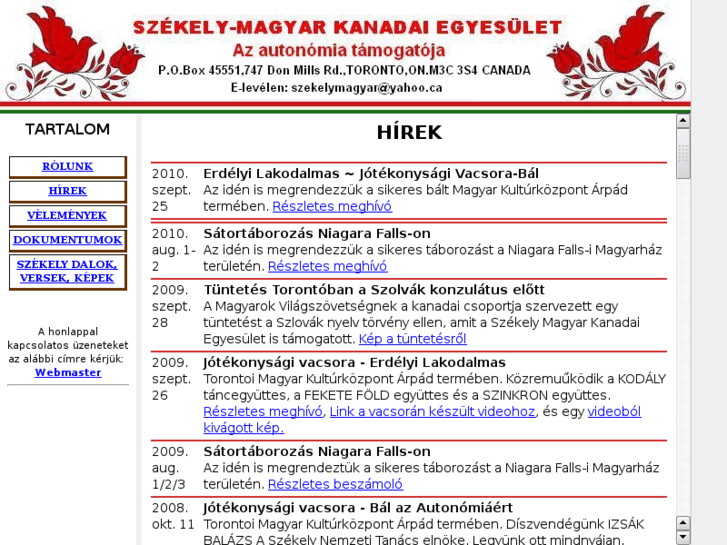 www.szekelymagyarkanadaiegyesulet.com