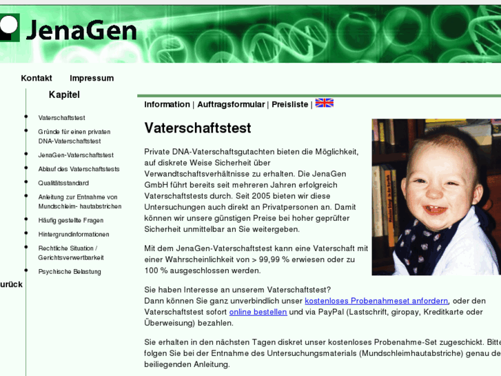 www.vaterschaftstest.gen.in