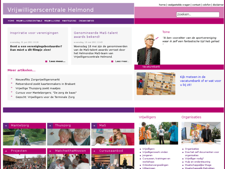 www.vrijwilligerscentralehelmond.nl