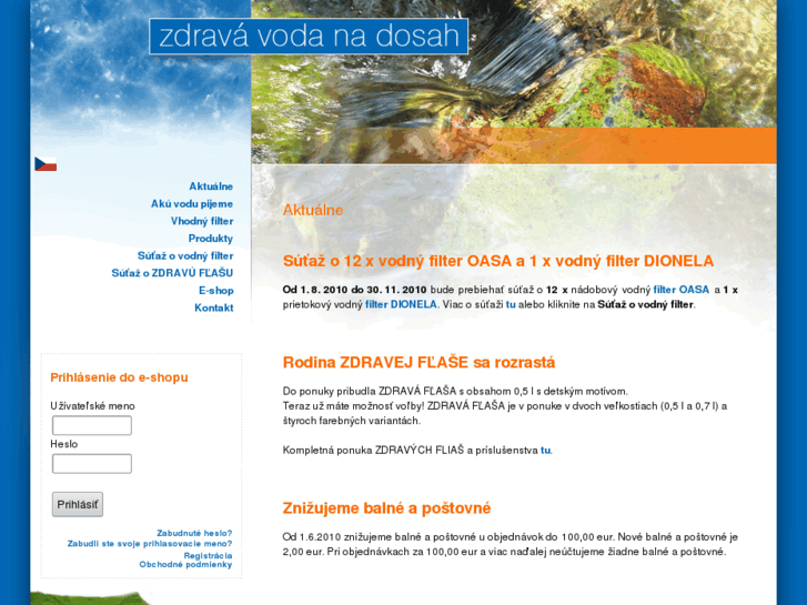 www.zdrava-voda.sk