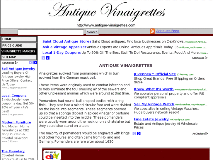 www.antique-vinaigrettes.com