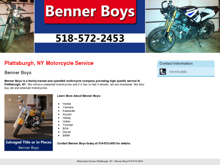 www.bennerboysbikes.com