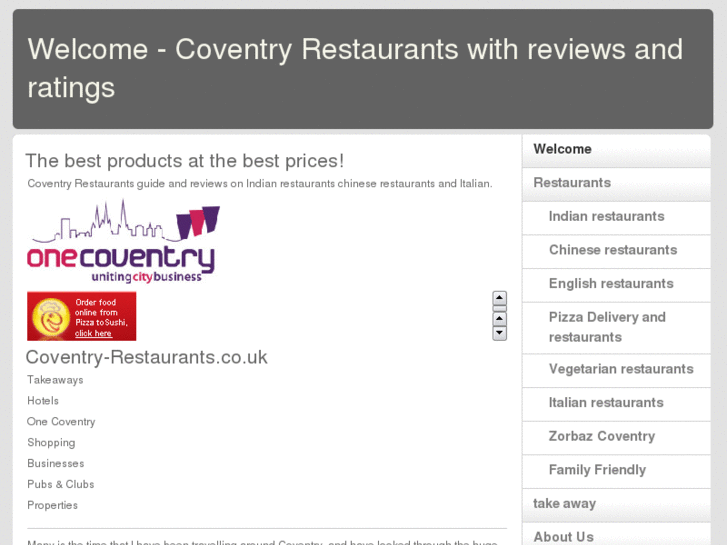 www.coventry-restaurants.co.uk