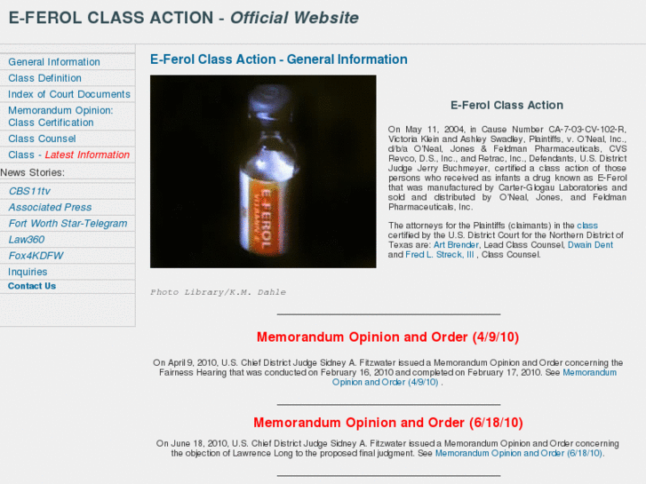 www.eferolclassaction.com