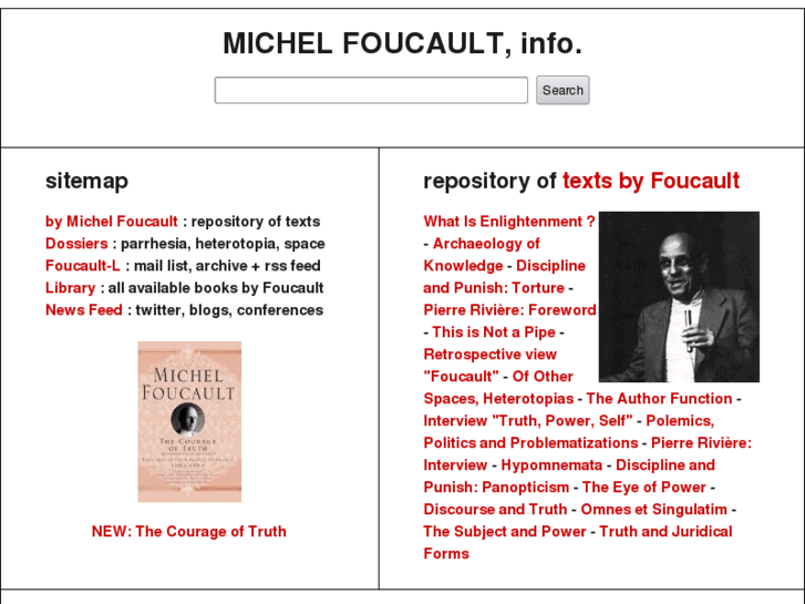 www.foucault.info