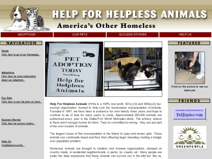 www.helpforhelplessanimals.net