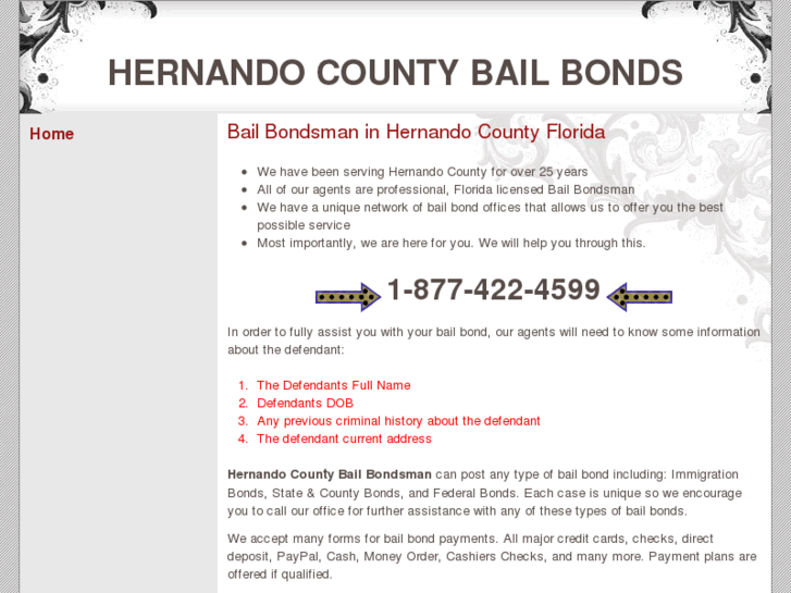 www.hernandobailbonds.com