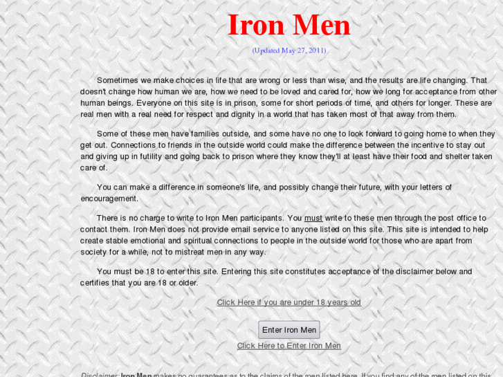 www.ironmenpenpals.com