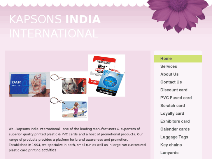 www.kapsonindia.com