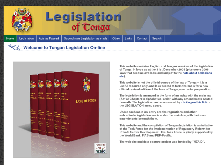 www.legislation.to