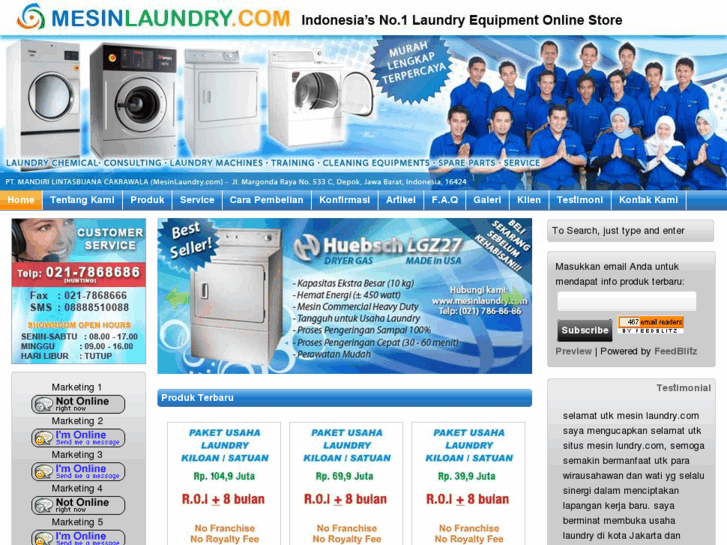 www.mesinlaundry.com