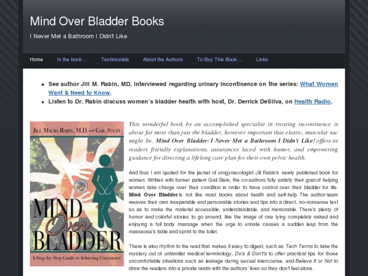 www.mindoverbladderbooks.com