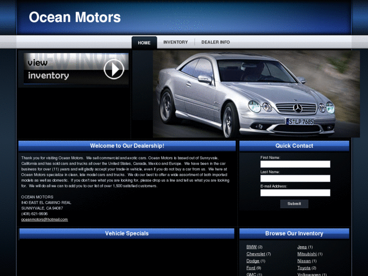 www.oceanmotorsonline.com