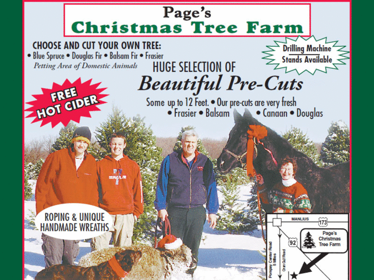 www.pageschristmastrees.com