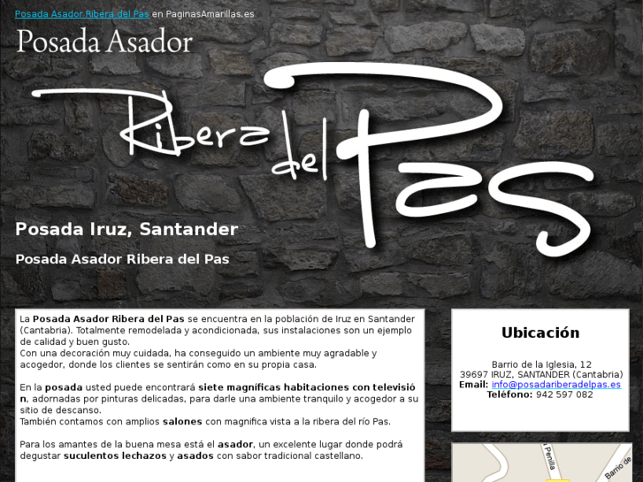 www.posadariberadelpas.es