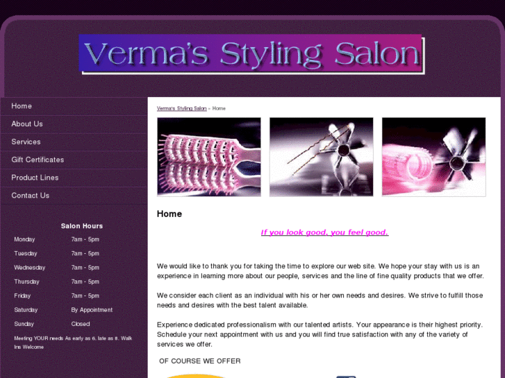 www.vermasstylingsalon.com