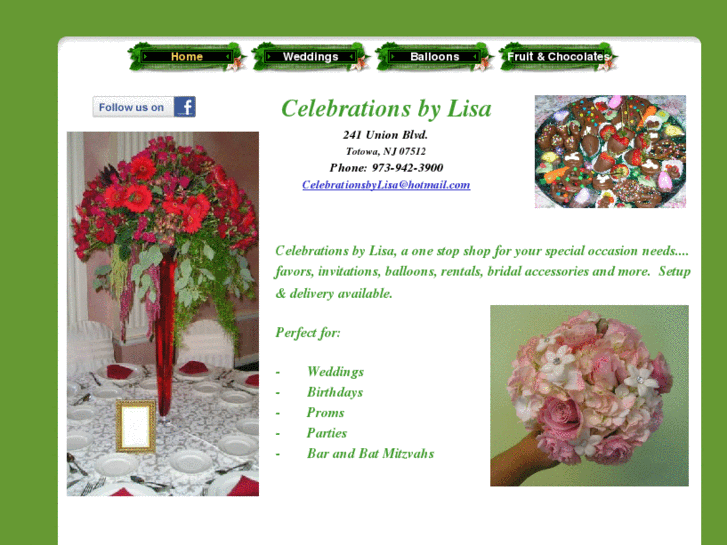 www.celebrationsbylisac.com