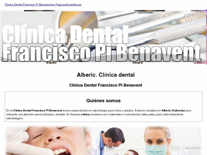 www.clinicadentalfranciscopibenavent.com