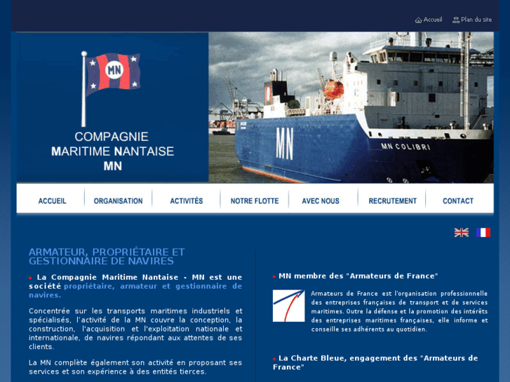 www.compagnie-maritime-nantaise.com